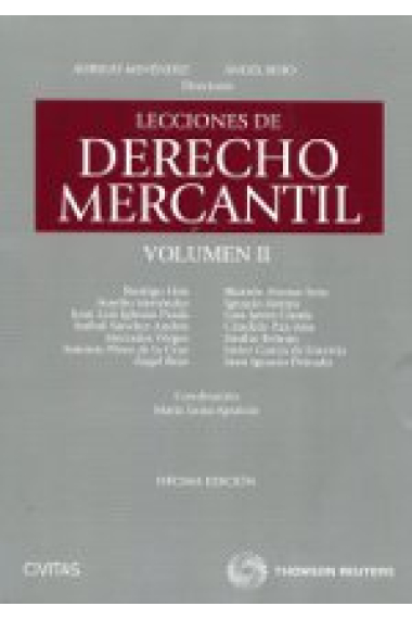 Lecciones de derecho Mercantil vol II