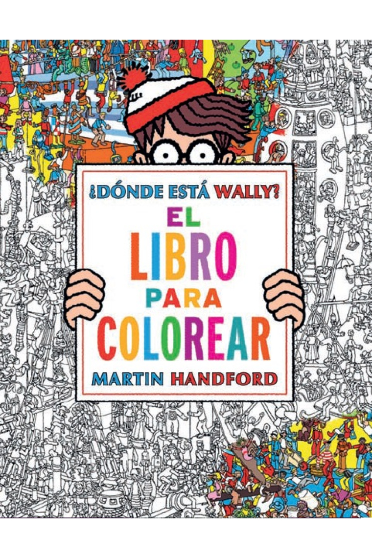 ¿Dónde está Wally? El libro para colorear