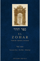 El Zohar (Vol. XXIII): Secciones Nasó - Idra Raba - Behaalotjá