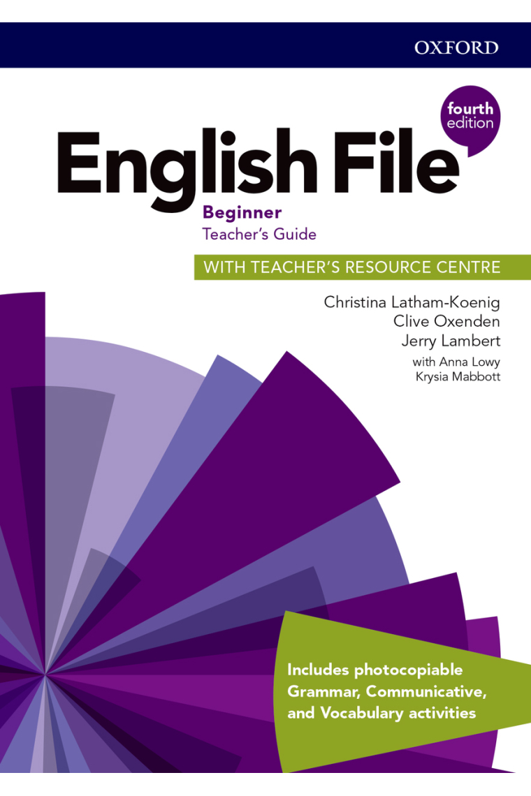 English File 4th edition - Beginner - Teacher's guide + Teacher's resource Pack