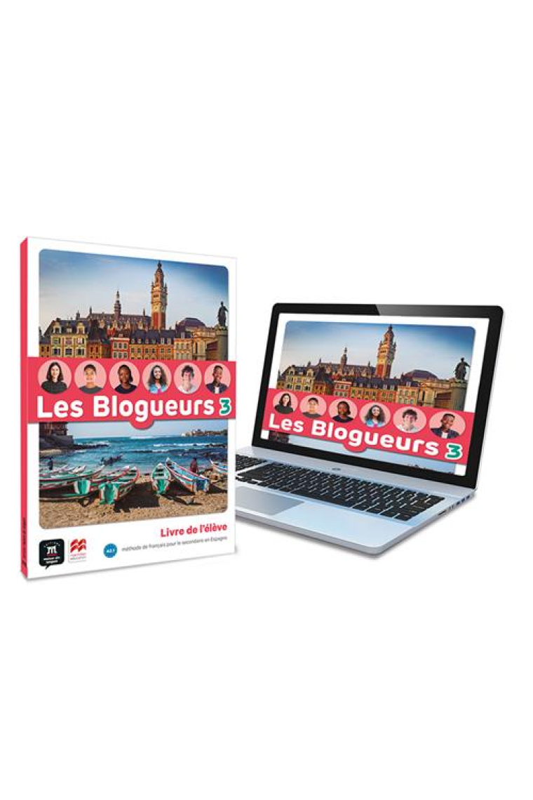 Les Blogueurs 3 A2.1 Livre de l´élève   token digital