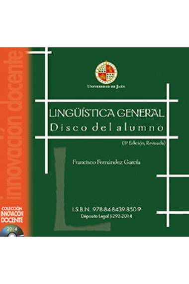 Lingüistíca General. Disco del alumno (3º edición, revisada)