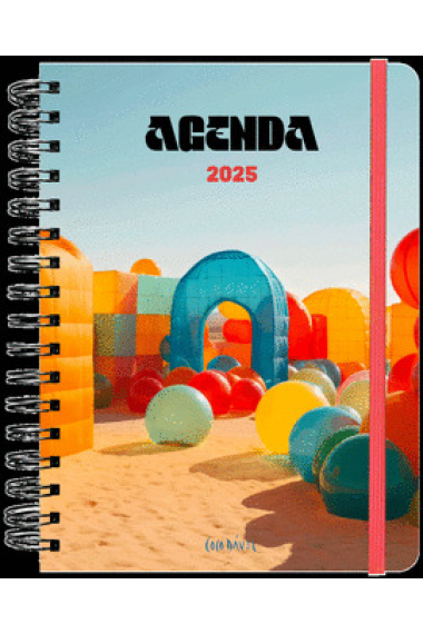 Agenda anual semanal 2025 Coco Dávez