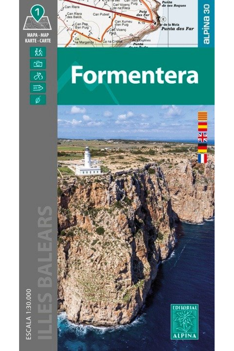 Formentera (mapa 1:50.000 + carpeta desplegable)