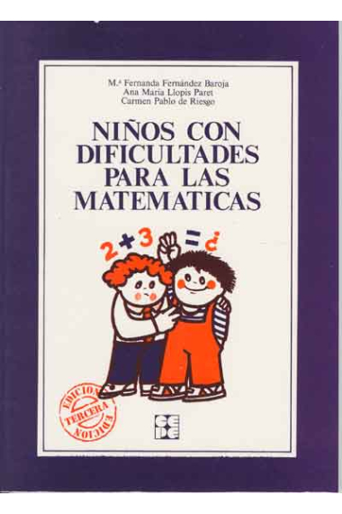 Niños con dificultades para las matematicas.