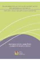 Programas psicológicos de estimulación del desarrollo humano. 2º ciclo educación infantil