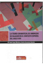 La teoría gramatical de Ambrosio de Salazar en el contexto español del siglo XVII