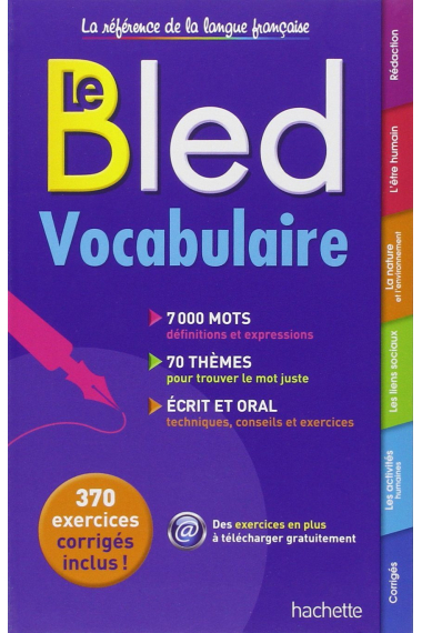 BLED Vocabulaire. Avec 370 exercices corrigés inclus