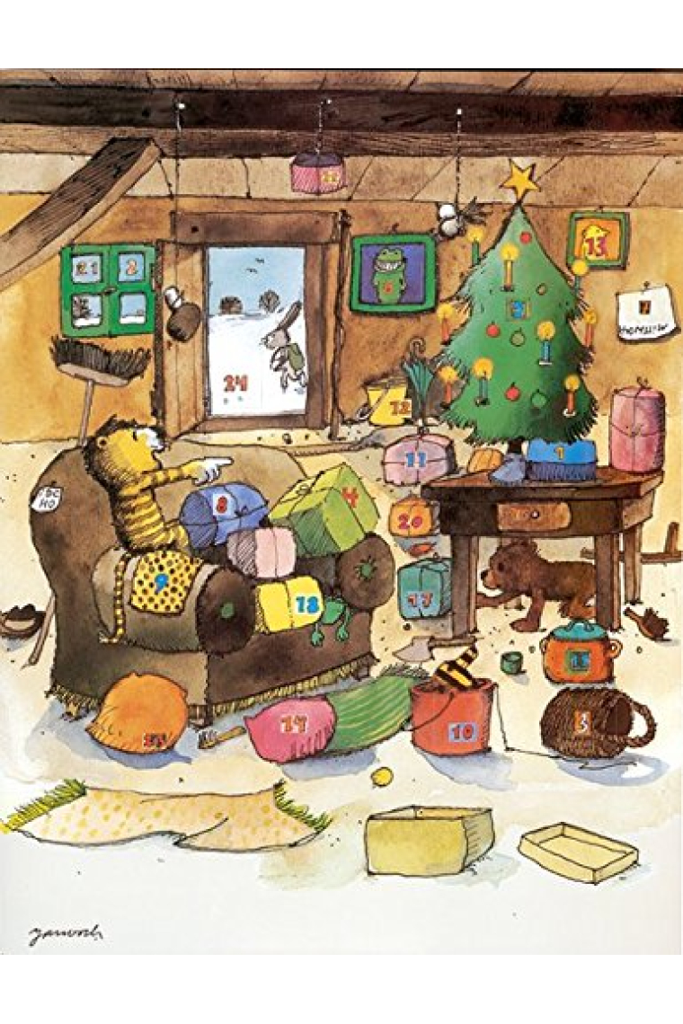 Adventskalender Weihnachtszimmer