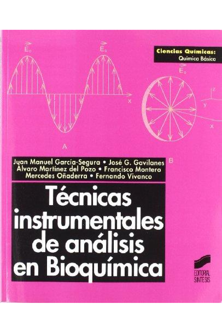 Técnicas instrumentales de análisis en bioquímica.