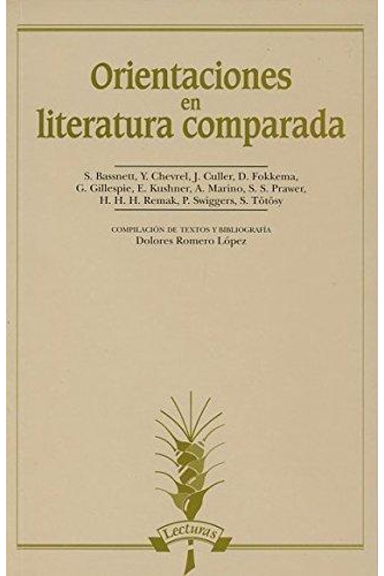 Orientaciones en literatura comparada