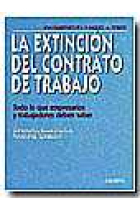 La extinción del contrato de trabajo 2004