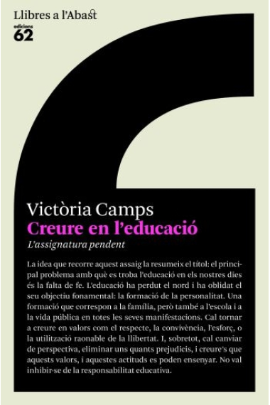 Creure en l'educació