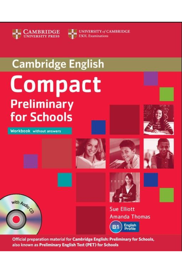 Compact Preliminary for Schools Workbook without Answers with Audio CD