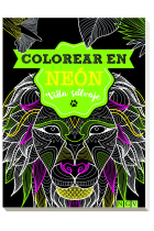 Colorear en neon. Vida salvaje