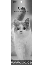 Katzen 2020 Lesezeichenkalender