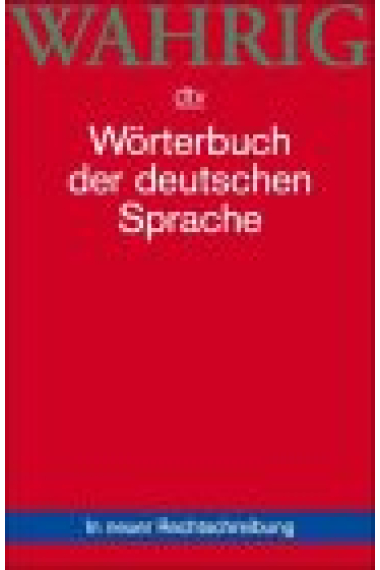 Wörterbuch der deutschen Sprache (Kleine Wahrig)