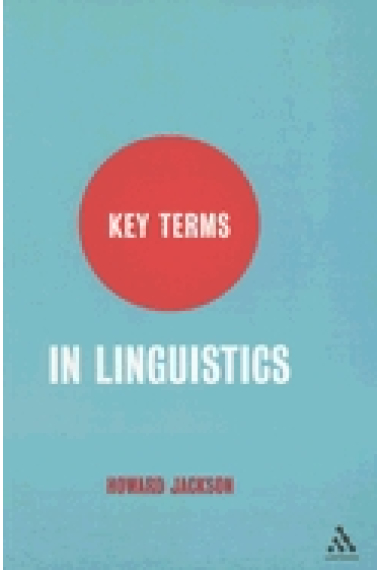 Key terms in linguistics