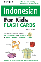 Tuttle Indonesian for Kids Flash Cards Kit