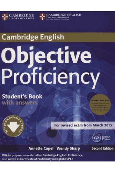 Objective Proficiency Student's Book Pack (Student's Book with Answers with Downloadable Software and Class Audio CDs3)