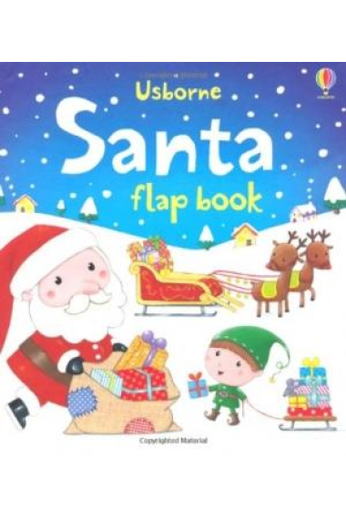 Santa Flap Book (Usborne Flap Books)