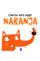 Colores para pegar. Naranja