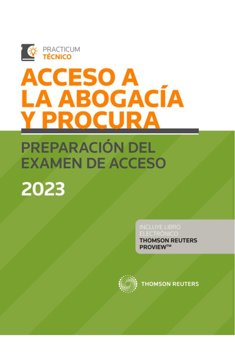 ACCESO A LA ABOGACIA Y PROCURA PREPARACION DEL EXAMEN DE ACC