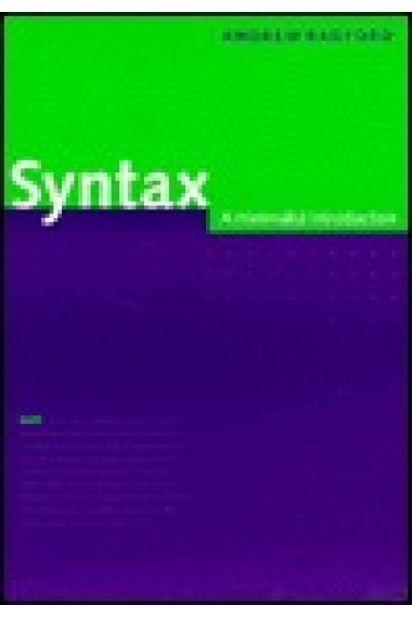 Syntax. A minimalist introduction