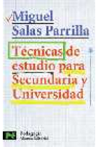 Técnicas de estudio para Secundaria y Universidad