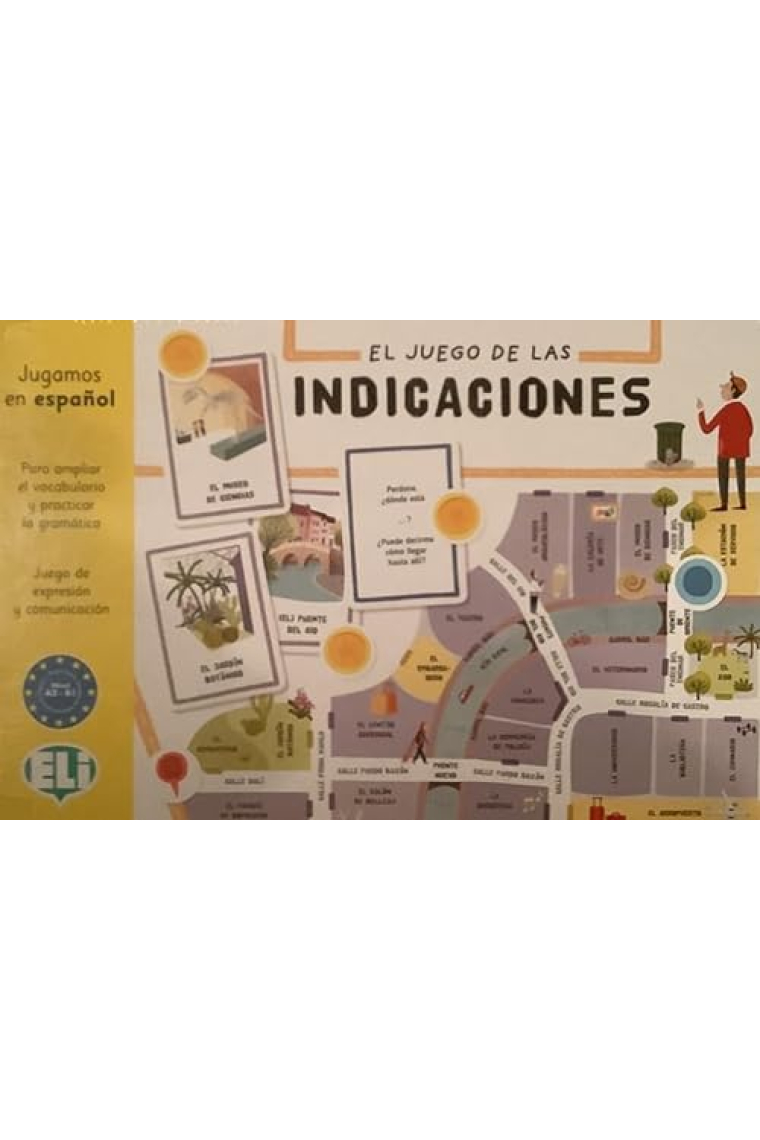 ELI El Juego de Las Indicaciones - Spanish Card Game. (Nivel A2-B1)