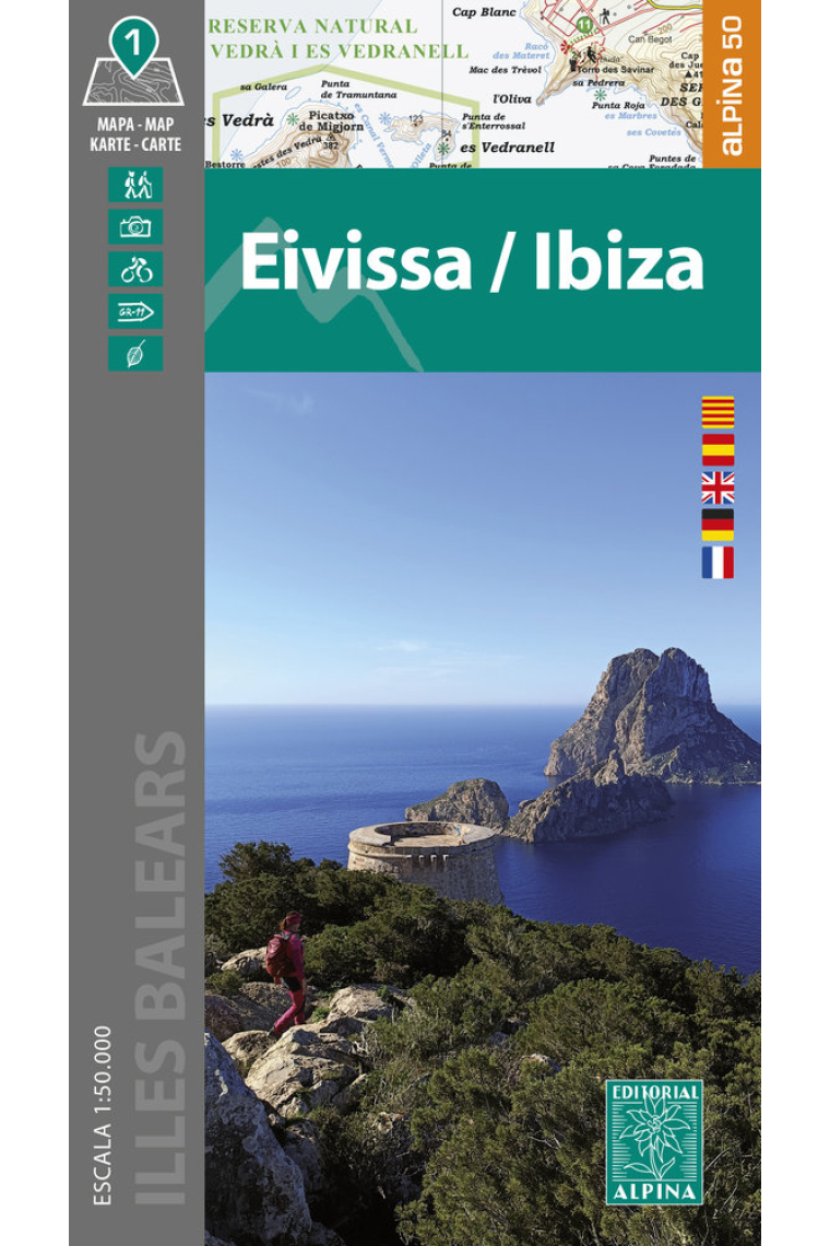 Eivissa / Ibiza (mapa 1:50.000 + carpeta desplegable)