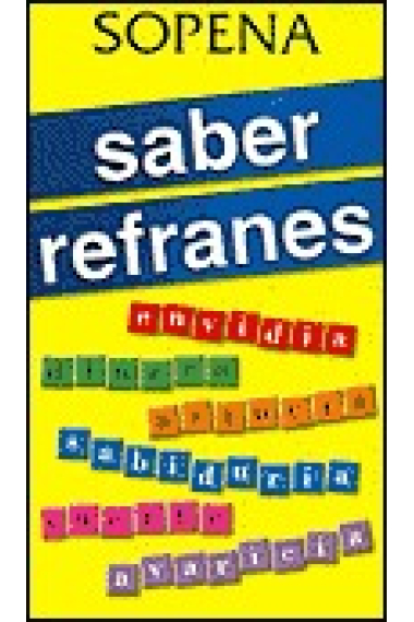 Saber refranes