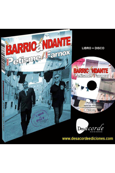 Barrioandante. Incluye CD con 16 canciones