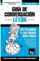 Guía de Conversación Español-Letón y Vocabulario Temático de 3000 Palabras