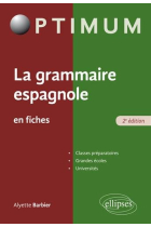 La grammaire espagnole en fiches (Optimum)