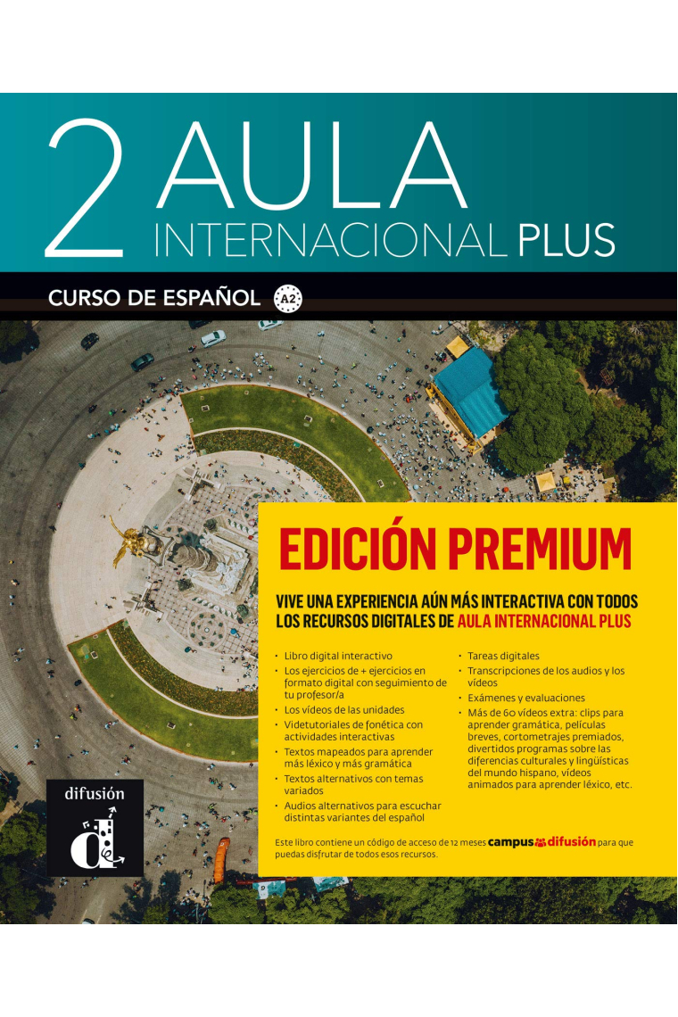 Aula Internacional Plus 2 Libro del alumno + MP3 descargable (PREMIUM)