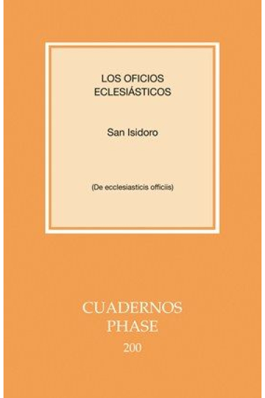 Oficios eclesiásticos, Los