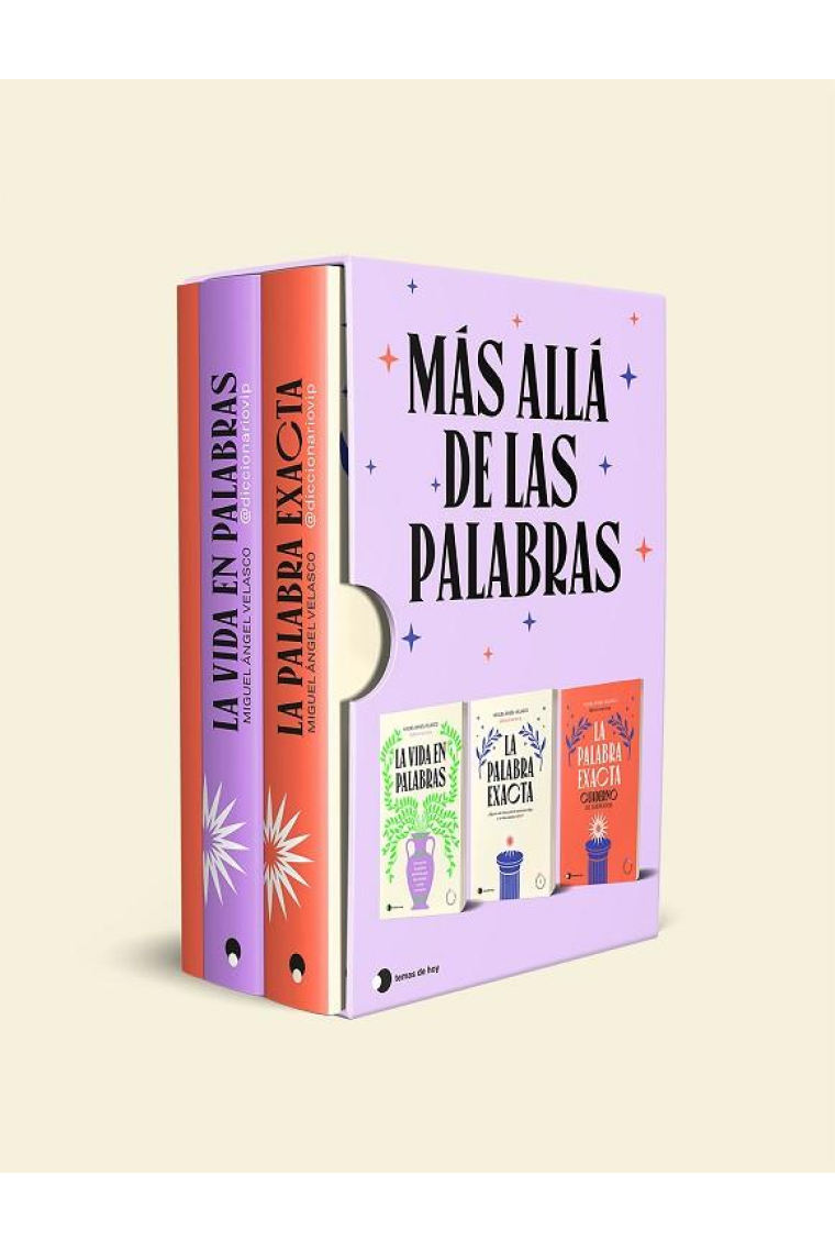 Estuche Más allá de las palabras (La palabra exacta. La vida en palabras. Cuaderno de actividades)