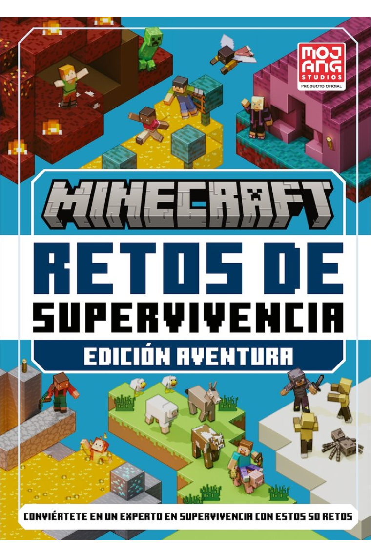 Minecraft oficial. Retos de supervivencia