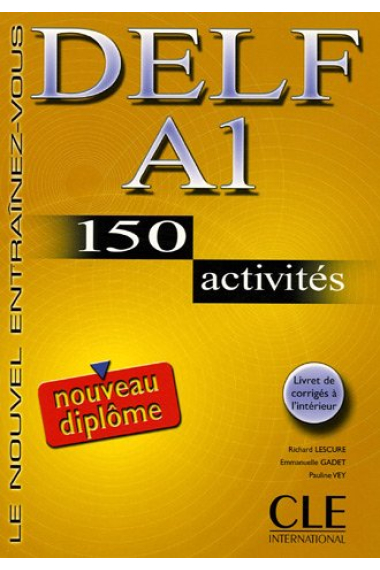 DELF A1 150 activites. Livre + corrigés + transcriptions