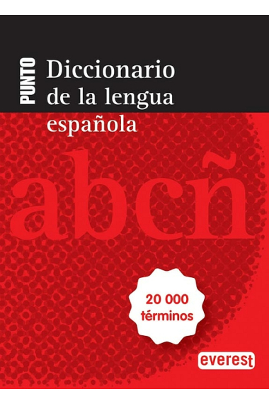 Diccionario punto de la lengua española