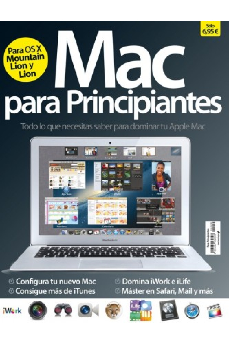 Mac para principiantes. Para OS X, Mountain Lion y Lion