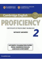 Cambridge English Proficiency 2 without answers