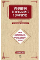 Vademécum de oposiciones y concursos (6ª ed.) Actualización legislativa 2019