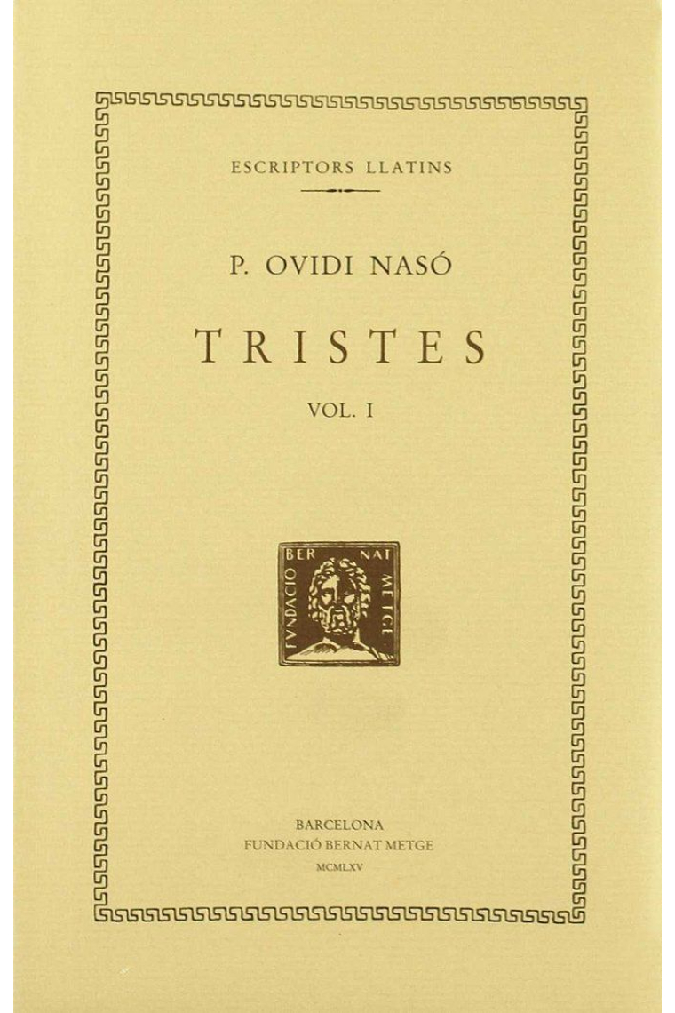 Tristes, vol. I: llibres I-II