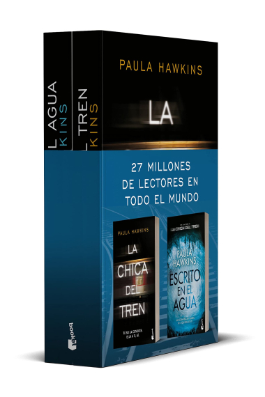 Pack Paula Hawkins. La chica del tren. Escrito en el agua