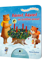 Mein Puste-Licht-Buch: Advent, Advent, ein Lichtlein brennt