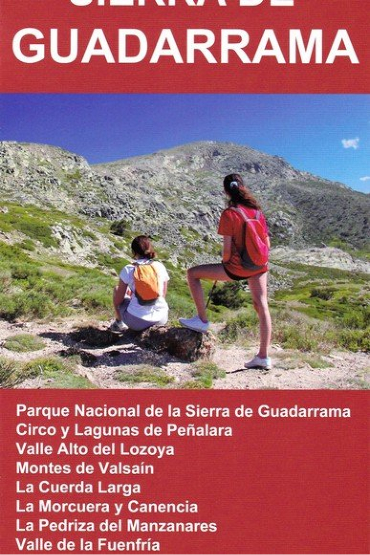 SIERRA DE GUADARRAMA MAPA EXCURSIONISTA Y