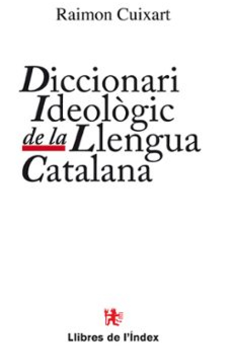 Diccionari ideològic de la llengua catalana