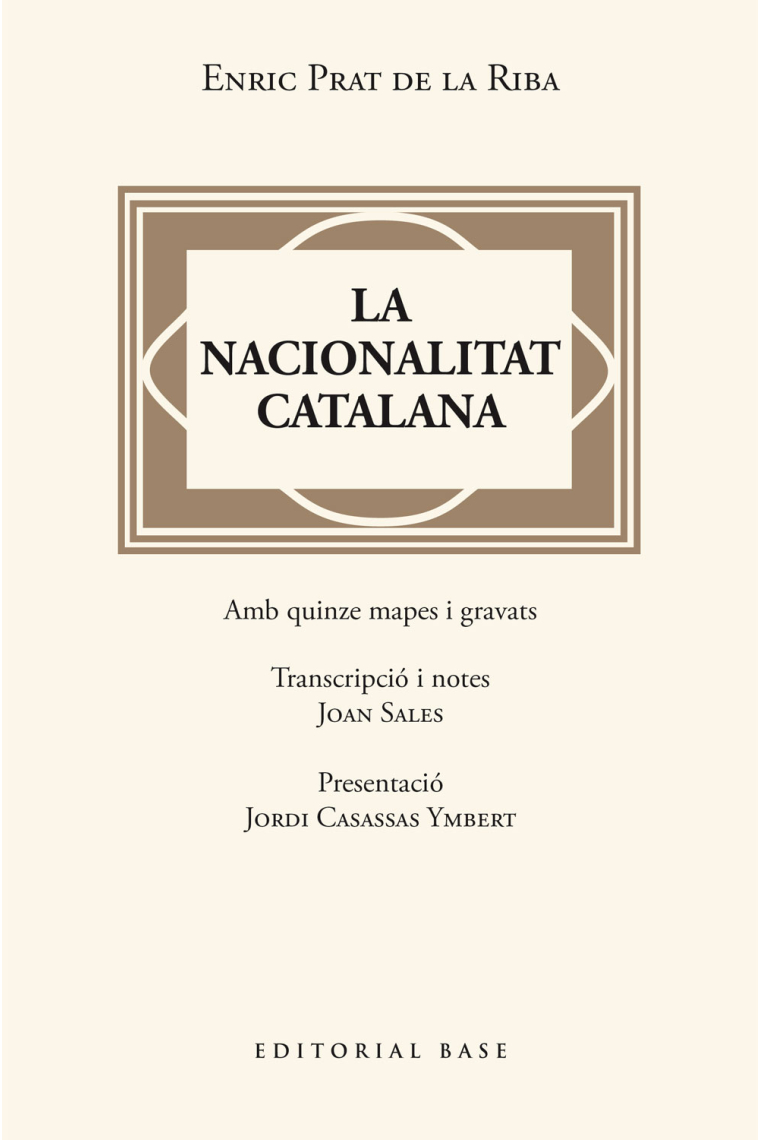 La nacionalitat catalana